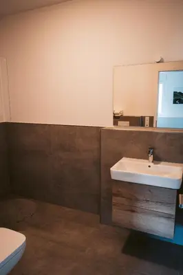 Ein Badezimmer in der Unterkunft Weingut Meurer