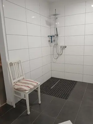 Ein Badezimmer in der Unterkunft Appartement 45 qm mit Bad an der Mosel - Nähe Koblenz