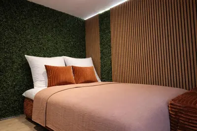 Ein Bett oder Betten in einem Zimmer der Unterkunft VonMos Moselblick Apartments