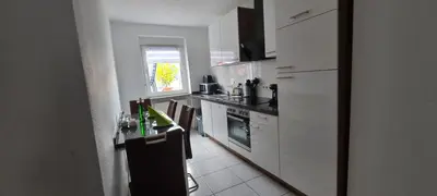 Küche/Küchenzeile in der Unterkunft Ferienhaus Schnitzius
