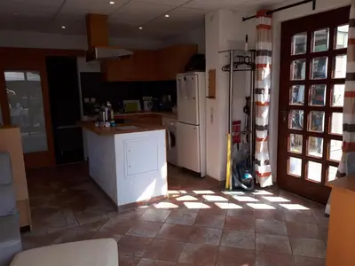 Küche/Küchenzeile in der Unterkunft Haus Rosi Einliegerwohnung