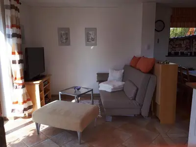 TV/Unterhaltungsangebot in der Unterkunft Haus Rosi Einliegerwohnung