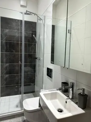 Ein Badezimmer in der Unterkunft Hotel zum Rittersprung