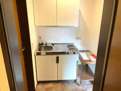 Küche/Küchenzeile in der Unterkunft Apartment bei Stenze inklusive kostenlosem regionalem Nahverkehr