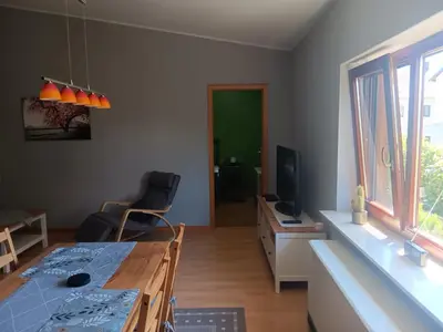 TV/Unterhaltungsangebot in der Unterkunft Ferienwohnung Mattheiser Weiher