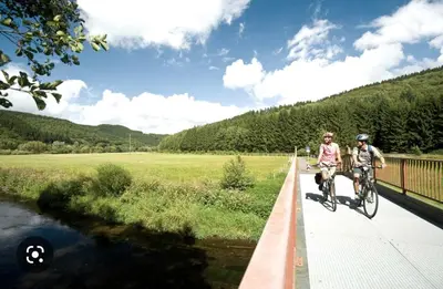Naturlandschaft in der Nähe der Ferienwohnung