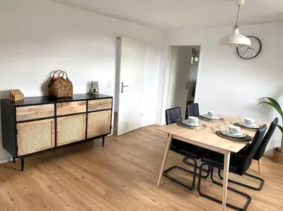 Ein Sitzbereich in der Unterkunft TRIMOSA - Apartments & Homes