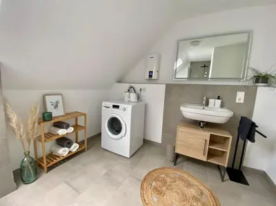 Ein Badezimmer in der Unterkunft TRIMOSA - Apartments & Homes