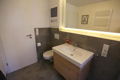 Ein Badezimmer in der Unterkunft Rieslingresidenz