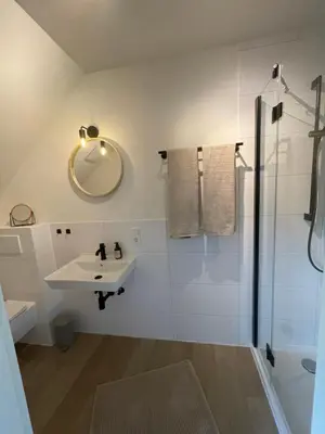 Ein Badezimmer in der Unterkunft Boutique Guesthouse Das WOHLGEMUTH HEIM Mosel Weingut