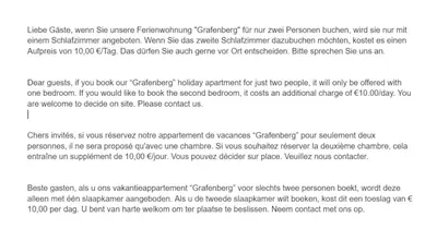 Grundriss der Unterkunft Ferienlodge von Scotti