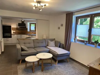 Küche/Küchenzeile in der Unterkunft Ferienwohnung im Brohlbachtal