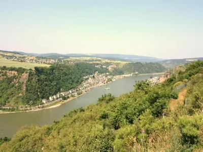 Naturlandschaft in der Nähe des Ferienhauses
