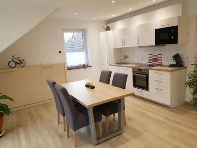 Küche/Küchenzeile in der Unterkunft Ferienhaus MoselCharme