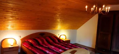 Ein Bett oder Betten in einem Zimmer der Unterkunft Casa Servatius