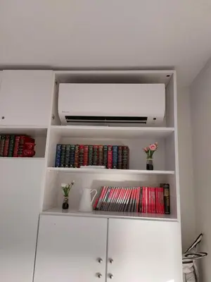 Die Bibliothek in der Ferienwohnung