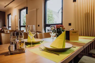 Essen im Hotel oder in der Nähe