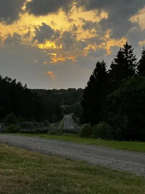 Naturlandschaft in der Nähe des Bed & Breakfasts