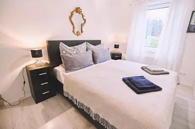 Ein Bett oder Betten in einem Zimmer der Unterkunft Bildstein's 