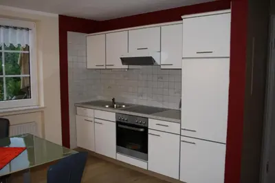 Küche/Küchenzeile in der Unterkunft Landhaus Goeres