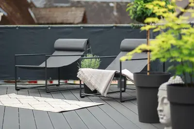 Grundriss der Unterkunft Design FeWo mit großer Dachterrasse an der Mosel - Netflix - Waschmaschine & Trockner