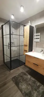 Ein Badezimmer in der Unterkunft Ferienwohnung Moselterrasse