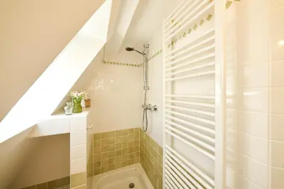 Ein Badezimmer in der Unterkunft Villa Moselle