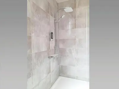 Ein Badezimmer in der Unterkunft Hotel Blüchertal Bacharach