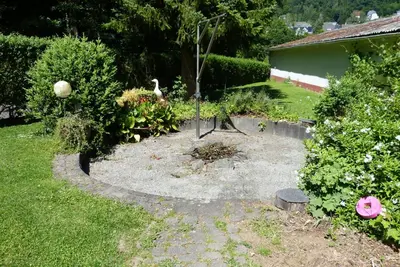 Ein Garten an der Unterkunft Schreiner