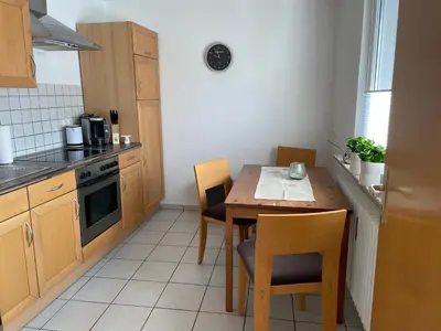 Küche/Küchenzeile in der Unterkunft Ferienwohnung Dieblich an der Mosel