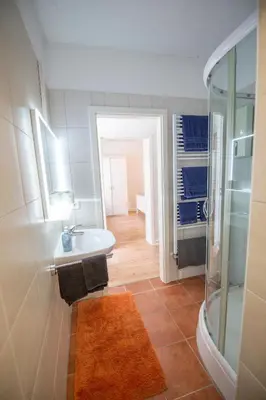 Ein Badezimmer in der Unterkunft Apartment Rosenberg