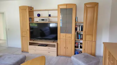 TV/Unterhaltungsangebot in der Unterkunft Ferienwohnung Malbergblick klassifiziert mit 4 DTV-Sternen