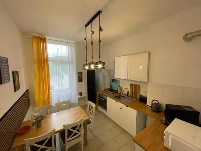 Küche/Küchenzeile in der Unterkunft Schönes Apartment im Zentrum von Koblenz
