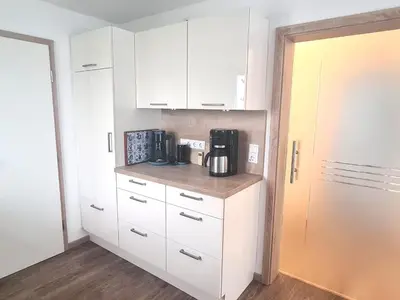 Küche/Küchenzeile in der Unterkunft Ferienwohnung Zilliken