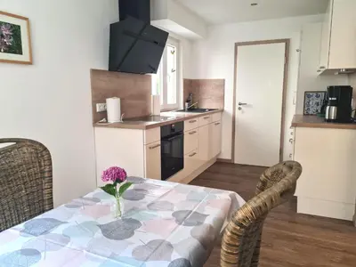 Küche/Küchenzeile in der Unterkunft Ferienwohnung Zilliken