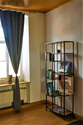 Die Bibliothek in der Ferienwohnung