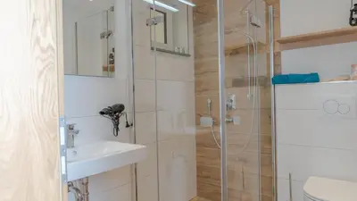 Ein Badezimmer in der Unterkunft Weinquartier Conzen