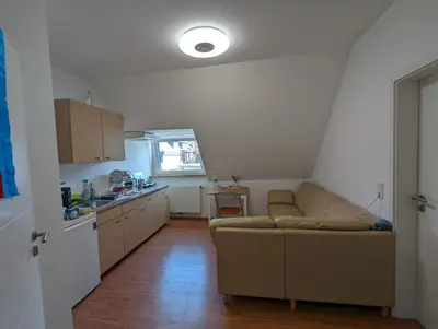 Küche/Küchenzeile in der Unterkunft Schönes 2 Zimmer Appartment in der Altstadt von Koblenz