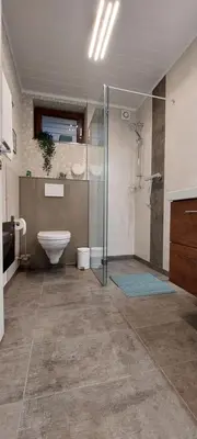 Ein Badezimmer in der Unterkunft Kleine Auszeit