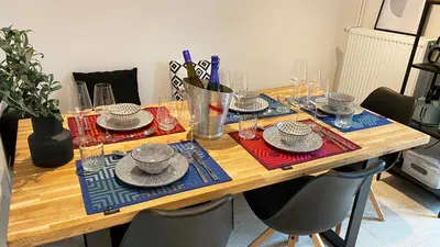 Getränke in der Unterkunft Sonnenlay Lounge - Studio & Ferienhaus