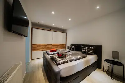 TV/Unterhaltungsangebot in der Unterkunft Ferienwohnung Nr.3