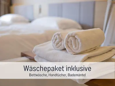 Ein Bett oder Betten in einem Zimmer der Unterkunft Natur-Chalet zum Nationalpark Marie-Luise inkl E-Auto