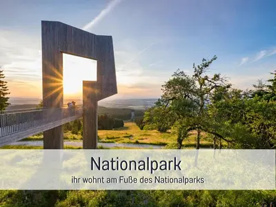 Naturlandschaft in der Nähe des Ferienhauses