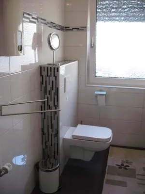 Ein Badezimmer in der Unterkunft Diamanthaus deluxe 8 Koblenz