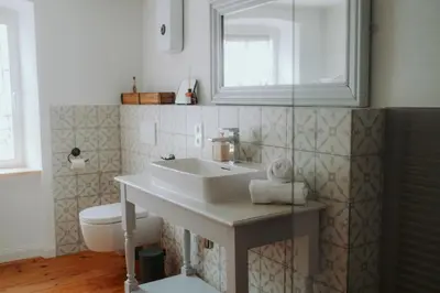 Ein Badezimmer in der Unterkunft Residenz Moselliebe