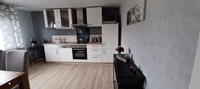 Küche/Küchenzeile in der Unterkunft Ferienwohnung am Brohlbach