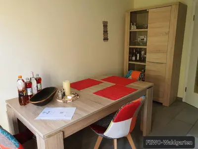 Grundriss der Unterkunft Ferienwohnung Waldgarten