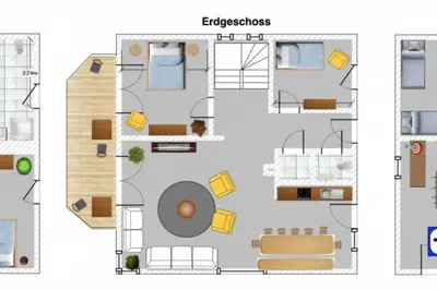 Grundriss der Unterkunft Spacious Home Sauna Hot Tub Pool Patio BBQ