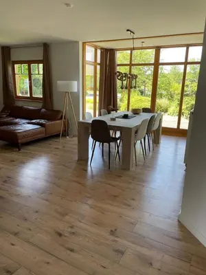 Ein Sitzbereich in der Unterkunft Das gelbe Landhaus