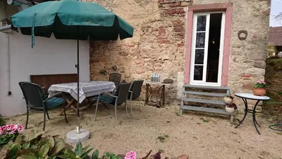 Ein Patio oder anderer Außenbereich in der Unterkunft Gartenhaus - a68978